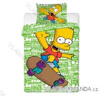 POVLEČENÍ SIMPSONOVI DĚTSKÉ CHLAPECKÉ (140*200) JF BARTGREEN