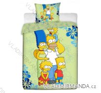 POVLEČENÍ SIMPSONOVI DĚTSKÉ CHLAPECKÉ A DÍVČÍ (140*200) JF SIMPSONS2016