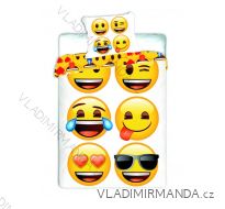 POVLEČENÍ EMOJI DOROSTENECKÉ CHLAPECKÉ A DÍVČÍ (140*200) JF EMOJI