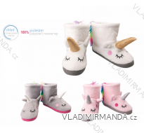 PAPUČE CAPÁČKY BAČKORY DĚTSKÉ DOROST DÍVČÍ (24-35) YO! OB-016