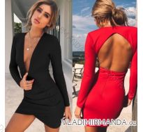 Šaty mini sexy dlouhý rukáv dámské (s-xl) AFASHION AF18008