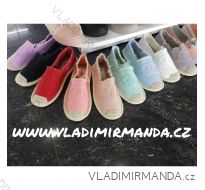 BALERÍNY ESPADRILKY DÁMSKÉ (SV. MODRÁ/36-41) OBUV OB218077-NB175