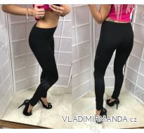 LEGÍNY SLABÉ DLOUHÉ DÁMSKÉ (S-3XL/ČERNÉ) ELEVEK 9745-8