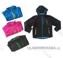 BUNDA SOFTSHELL DOROST DÍVČÍ A CHLAPECKÁ FLAUŠOVÁ PODŠÍVKA (134-164) KUGO S5506