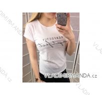 TRIČKO KRÁTKÝ RUKÁV DÁMSKÉ (S-XL) FREKANS TURECKÁ MÓDA TM118053