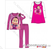 PYŽAMO DLOUHÉ MASHA AND THE BEAR (MÁŠA A MEDVĚD) DĚTSKÉ A DOROSTENECKÉ DÍVČÍ (104-134) TV MANIA 146964