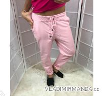 TEPLÁKY DLOUHÉ DÁMSKÉ (UNI S-L) ITALSKÁ MÓDA IM718063