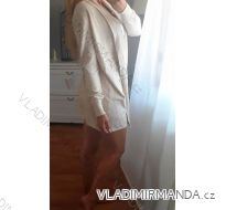 Svetr / cardigan dlouhý rukáv dámské (m-2xl) POLSKá MóDA PM118154