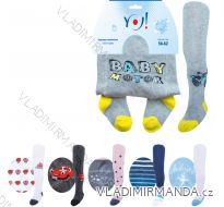 Punčocháče kojenecké dívčí chlapecké (56-86) YO RA-03