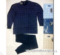 PYŽAMO DLOUHÁ NOHAVICE PÁNSKÉ BAVLNĚNÉ NADROZMĚRNÉ (XL-4XL) HaF W-040C