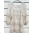 Damen-Tunika mit langen Ärmeln in Übergröße (Einheitsgröße S/M) ITALIAN FASHION IMPSH237616
