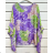 Damen-Tunika mit langen Ärmeln in Übergröße (Einheitsgröße S/M) ITALIAN FASHION IMPSH2316090