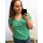 Tunic short sleeve women (uni s-l) ITALIAN FASHION IMD20123 L/XL Green