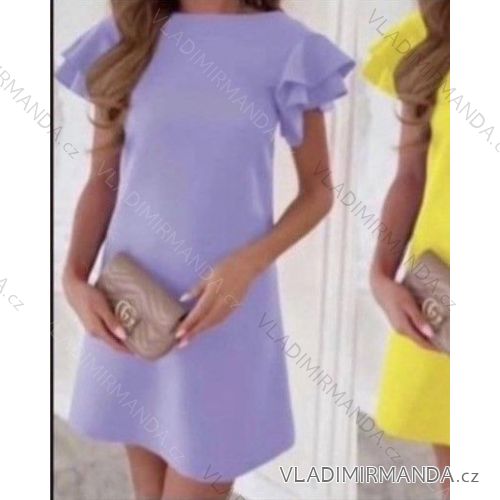 Šaty letné krátky rukáv dámske (S/M ONE SIZE) TALIANSKA MÓDA IMWGS231290