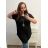 Tunic with pendant short sleeve women's plus size (3XL/4XL ONE SIZE) ITALIAN FASHION IMC23020
