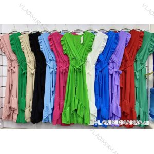 Women's Long Elegant Sleeveless Dress (S/M ONE SIZE) ITALIAN FASHION IMWGM231461