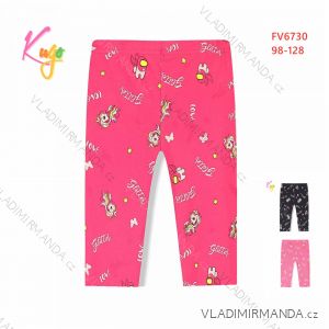 Lange Leggings für Kinder (98-128 / schwarz) KUGO M0185