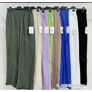 Kalhoty dlouhé dámské (S/M ONE SIZE) ITALSKÁ MÓDA IMPMD2313671a