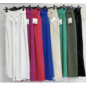 Kalhoty dlouhé dámské (S/M ONE SIZE) ITALSKÁ MÓDA IMPMD232181H
