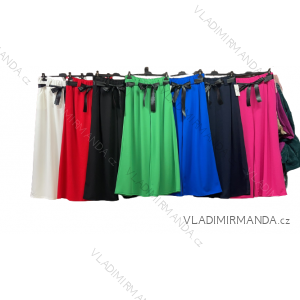 Kalhoty dlouhé dámské nadrozměr (3XL/4XL ONE SIZE) ITALSKÁ MÓDA IMWQ231210