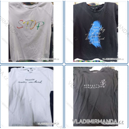 Tunika/tričko krátky rukáv dámska nadrozmer (M-2XL) TURECKÁ MODA TML23011