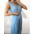 Women's Short Sleeve Shirt Dress (S / M ONE SIZE) ITALIAN FASHION IM422633 S/M béžová