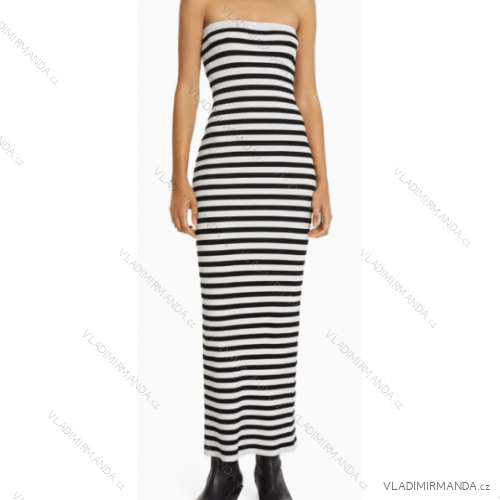 Women's Long Chiffon Short Sleeve Dress (S/M ONE SIZE) ITALIAN FASHION IMWGS231048