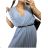 Women's Short Sleeve Shirt Dress (S / M ONE SIZE) ITALIAN FASHION IM422633