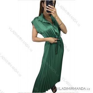Šaty riflové dlouhé košilové dámské (uni sl) ITALIAN Fashion IM3181746