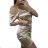 Women's elegant carmen dress (S/M ONE SIZE) ITALIAN FASHION IMPBB23A11818