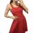 Women's strapless summer dress (S/M ONE SIZE) ITALIAN FASHION IM4235416