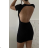 Women's Long Chiffon Short Sleeve Dress (S/M ONE SIZE) ITALIAN FASHION IMWGS231048