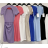 Women's Long Chiffon Short Sleeve Dress (S/M ONE SIZE) ITALIAN FASHION IMWGS231048