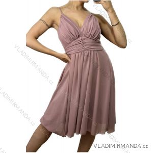 Women's elegant social summer strapless dress (S/M ONE SIZE) ITALIAN FASHION IMPSH2380557