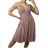 Women's elegant social summer strapless dress (S/M ONE SIZE) ITALIAN FASHION IMPSH2380557