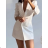 Women's Long Chiffon Short Sleeve Dress (S/M ONE SIZE) ITALIAN FASHION IMWGS231048