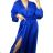 Elegant Long Sleeve Dress Women (S / M.ONE SIZE) ITALIAN FASHION IMM211302