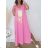 Šaty riflové dlouhé košilové dámské (uni sl) ITALIAN Fashion IM3181746