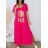 Šaty riflové dlouhé košilové dámské (uni sl) ITALIAN Fashion IM3181746