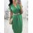 Šaty riflové dlouhé košilové dámské (uni sl) ITALIAN Fashion IM3181746