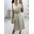 Šaty riflové dlouhé košilové dámské (uni sl) ITALIAN Fashion IM3181746
