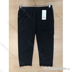Legíny 3/4 dlouhé dámské nadrozměr (L-5XL) SAL SMILING SAL23MD-53