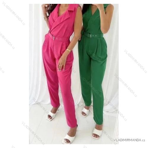 Overal dlhý letný bez rukávu dámsky (S/M ONE SIZE) TALIANSKA MÓDA IMM23M19779