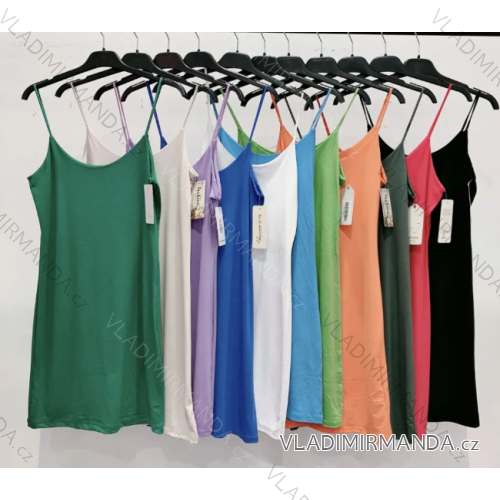 Tílko na ramínka dámské (S/M ONE SIZE) ITALSKÁ MÓDA IMPMD239268b