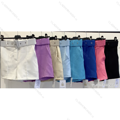Kraťasy s opaskom dámske (S/M ONE SIZE) TALIANSKA MÓDA IMPMD2310360