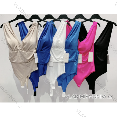 Body bez rukávu dámsky (S/M ONE SIZE) TALIANSKA MÓDA IMPMD235563