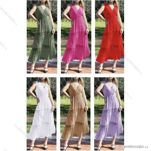 Summer short sleeve summer dress (S / M ONE SIZE) ITALIAN FASHION IMWY21019