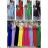 Langes, elegantes, trägerloses Sommerkleid für Damen (Einheitsgröße S/M) ITALIAN FASHION IMWB23288