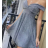 Women's Long Chiffon Short Sleeve Dress (S/M ONE SIZE) ITALIAN FASHION IMWGS231048