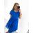 Women's Cotton Short Sleeve Summer Dress (S / M / L / XL ONE SIZE) ITALIAN FASHION IMD22472